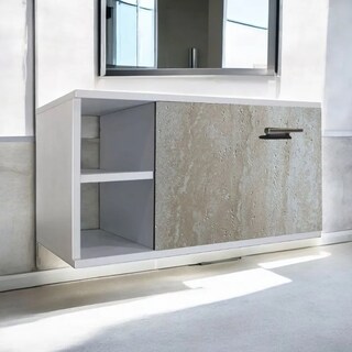 Foto 2 | Gabinete para Baño Gris 60 x 30 cm-Venta Internacional