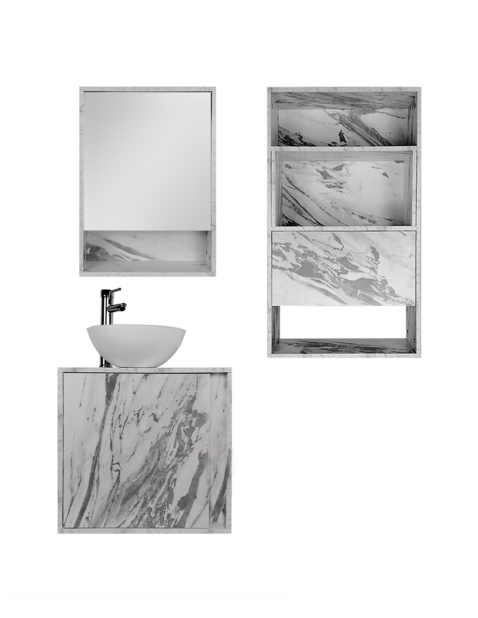 Foto 3 pulgar | 50x50x40/40x60x12/60x90x25cm