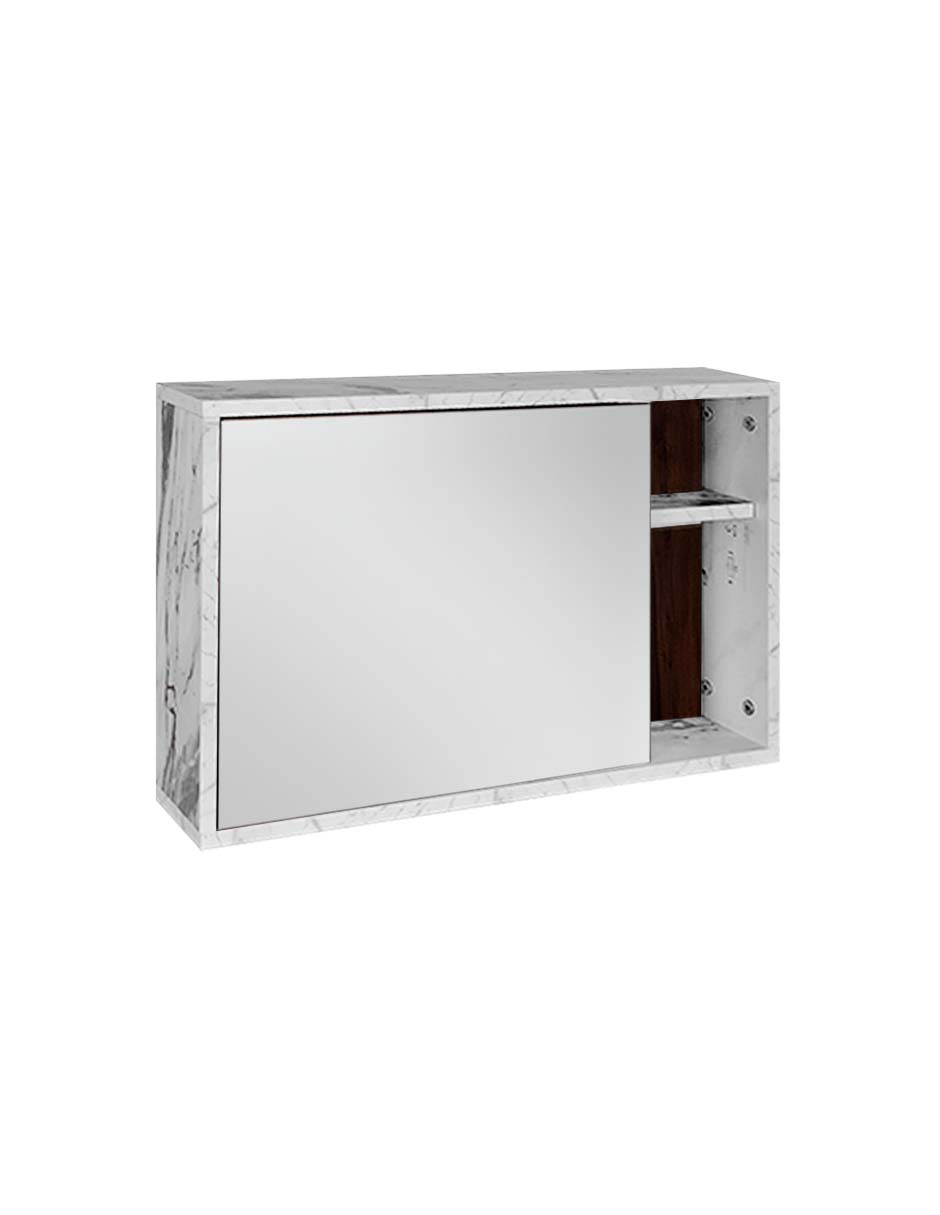 Foto 6 | Combo Marruecos Gabinete De Baño Moderno Con Lavabo  Botiquín Y Sobre Wc  Mdf
