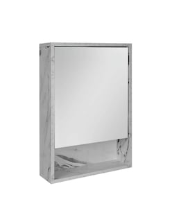 Foto 6 | Combo Casa Blanca Gabinete De Baño Moderno Con Botiquín Mueble Sobre Wc Mdf
