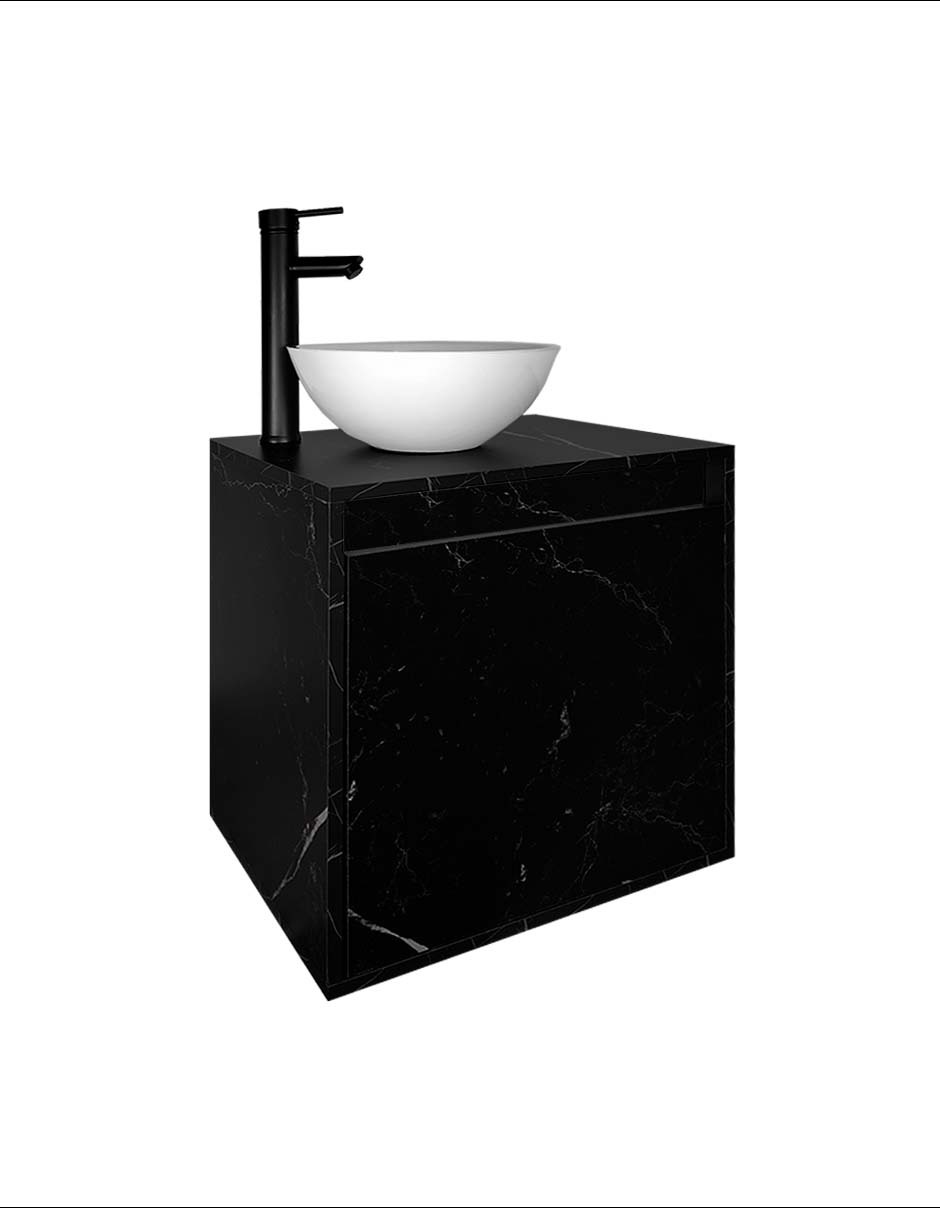 Foto 6 pulgar | Combo Marruecos Gabinete De Baño Moderno Con Lavabo  Botiquín Y Sobre Wc  Mdf