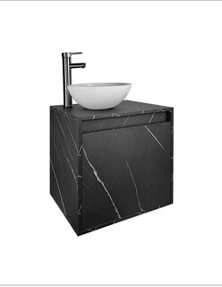 Foto 5 | Combo Kampala Gabinete de Baño Moderno con Espejo MDF + Botiquín y Mueble sobre WC 3 Piezas