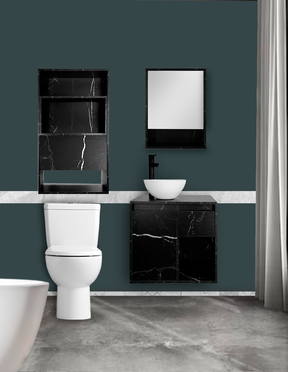 Gabinete de Baño Damasco con Botiquín Mdf