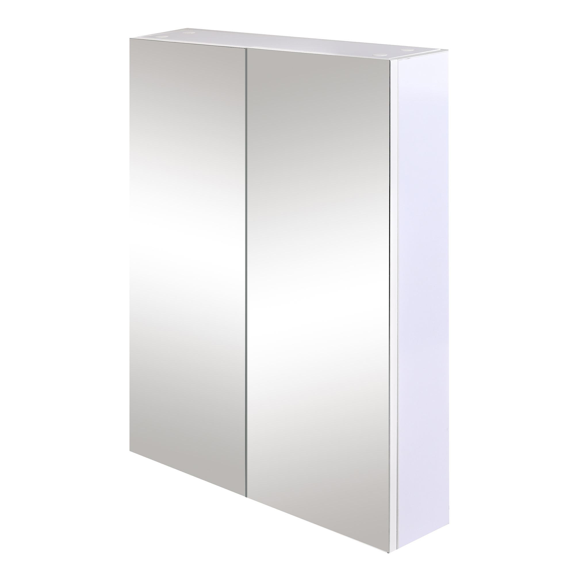 Mueble Botiquín con Espejo para Baño Gravita Blanco