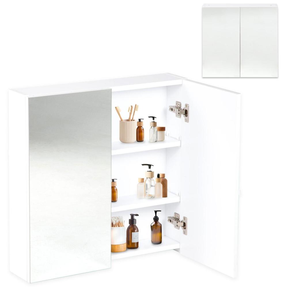Foto 1 | Botiquin Con Espejo Para Baño Organizador 2 Puertas Gabinete