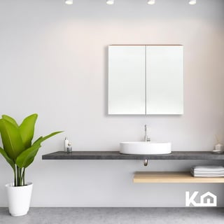 Foto 8 | Botiquin Con Espejo Para Baño Organizador 2 Puertas Gabinete
