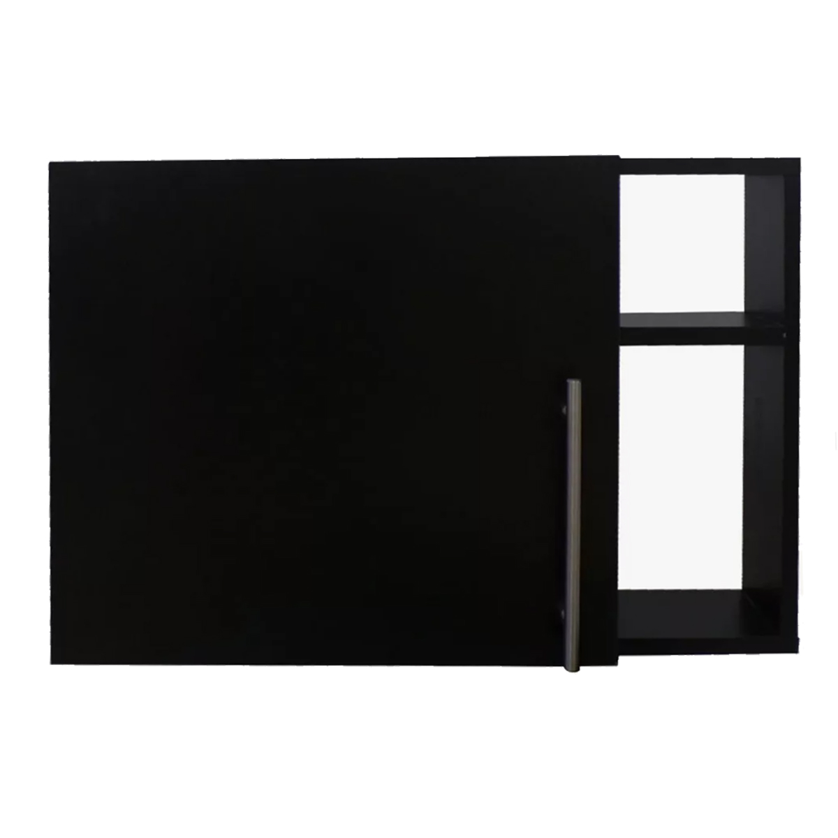 Foto 2 pulgar | Mueble Organizador de Mdf Negro