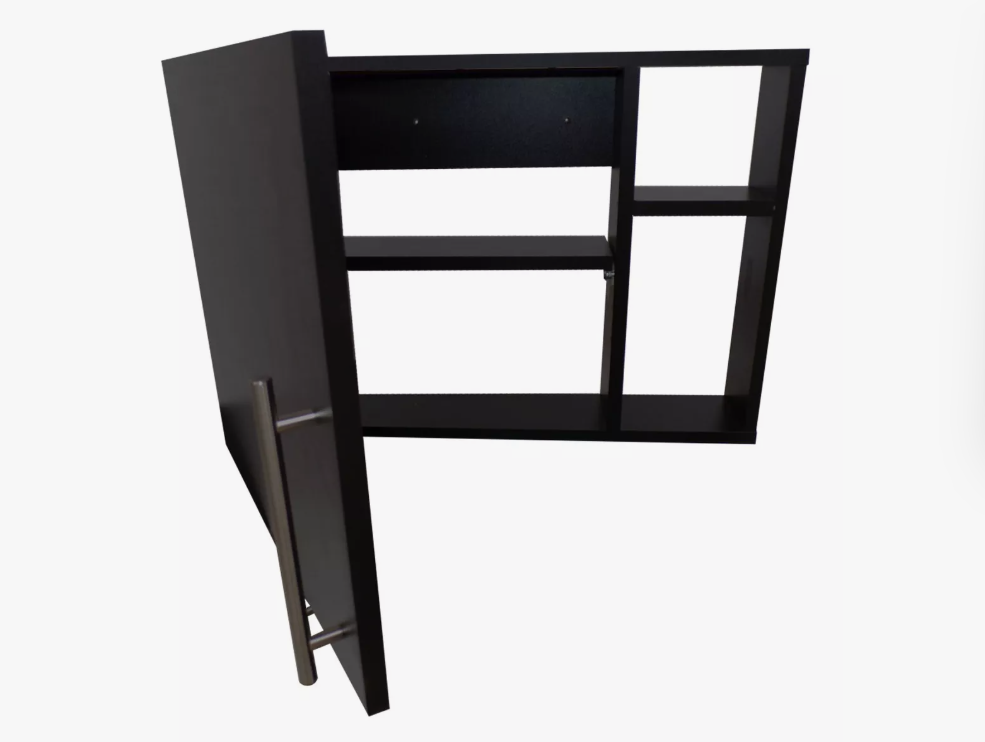 Foto 4 pulgar | Mueble Organizador de Mdf Negro