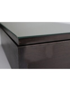 Foto 2 | Botiquin Repisa Mdf 40cm Pared Organizador Baño Espejo Cafe