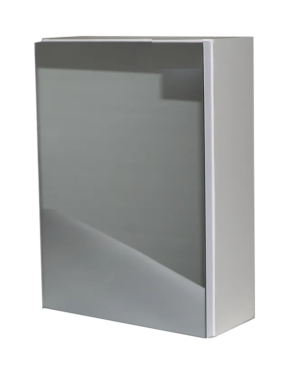 Foto 3 pulgar | Botiquin Repisa Mdf 40cm Pared Organizador Baño Espejo Blanco