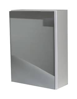 Foto 2 | Botiquin Repisa Mdf 40cm Pared Organizador Baño Espejo Blanco
