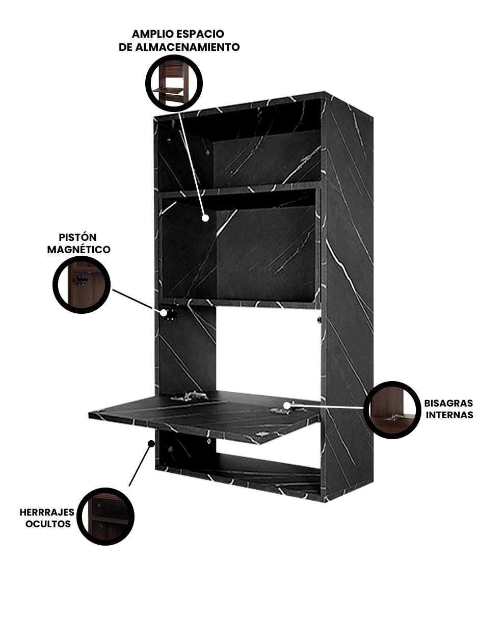 Foto 4 pulgar | Mueble Organizador para Baño Decomobil Sídney