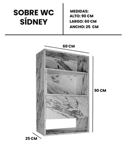 Foto 8 | Mueble Organizador para Baño Decomobil Sídney