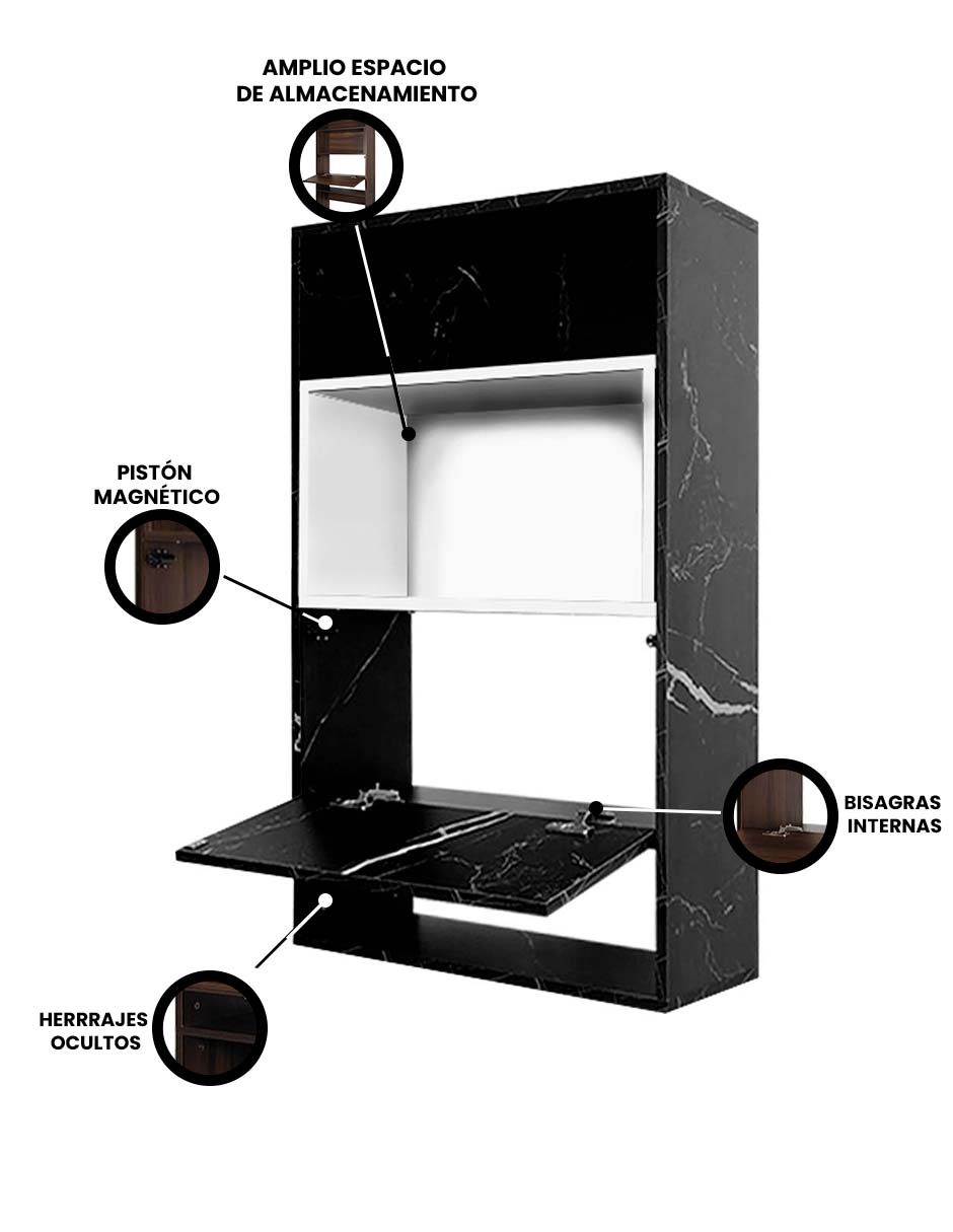 Foto 4 pulgar | Mueble Organizador para Baño Decomobil Sídney