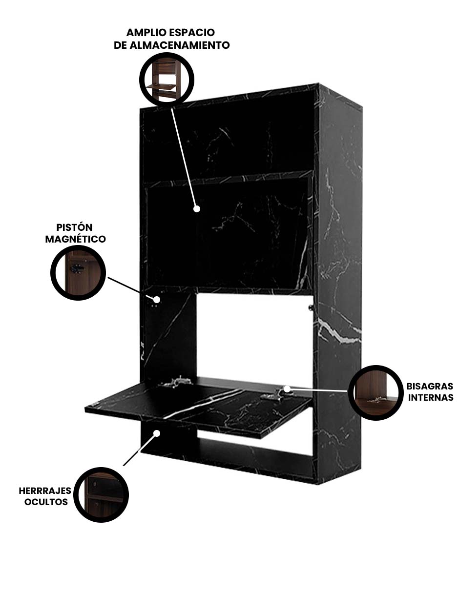 Foto 4 pulgar | Mueble Organizador para Baño Decomobil Sídney