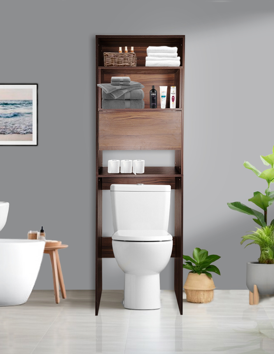 Foto 7 pulgar | Mueble Organizador para  Baño 180 x 60 x 25 cm de Melamina