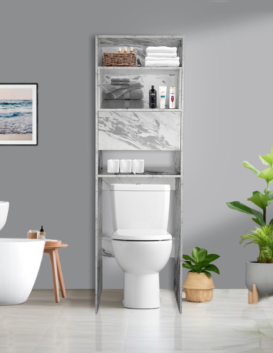 Foto 8 | Mueble Organizador Gabinete de Almacenamiento para Baño