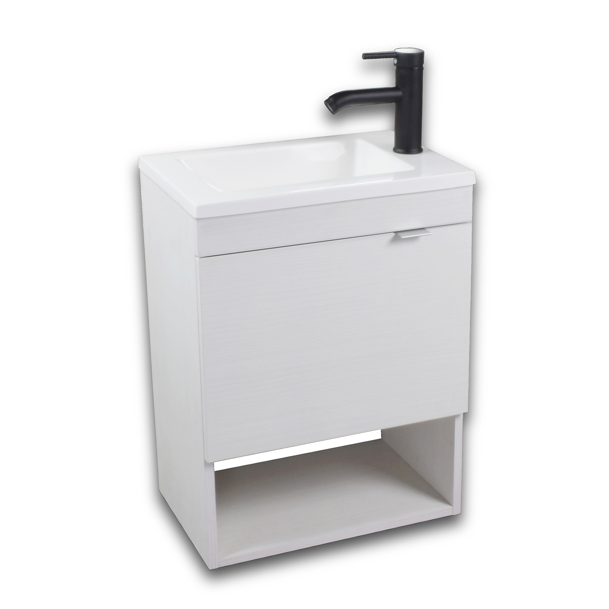 Foto 2 pulgar | Esatto  Mueble Baño Pequeño Bleu-n Lavabo Llave Desagües