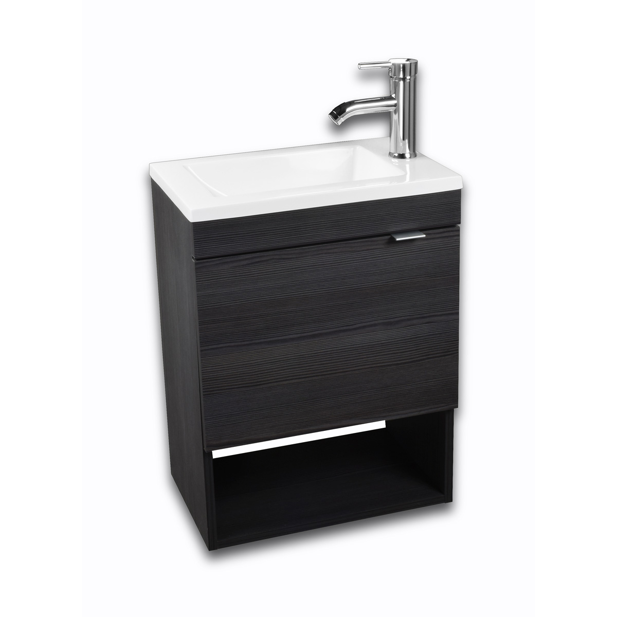 Foto 2 pulgar | Esatto  Mueble Baño Pequeño Bleu Lavabo Llave Desagües