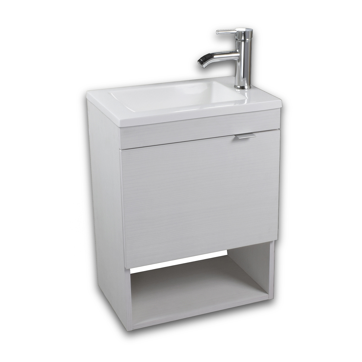 Foto 2 pulgar | Esatto  Mueble Baño Pequeño Bleu Lavabo Llave Desagües