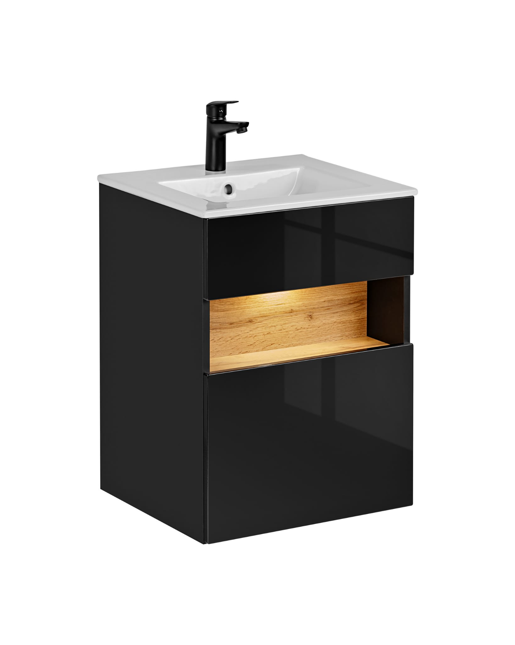 Foto 3 pulgar | Mueble De Baño Viena Negro Jakosc