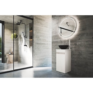 Foto 2 | Esatto Mueble Baño Pequeño Bein Siberia Nero Lavabo Llave Desagües