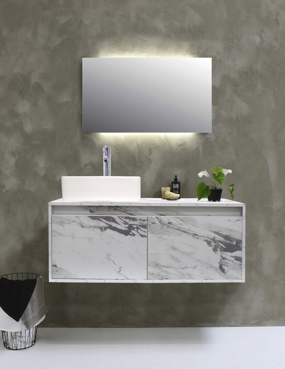 Foto 3 pulgar | Mueble Gabinete para Baño Decomobil con Lavabo Minimalista Krabi