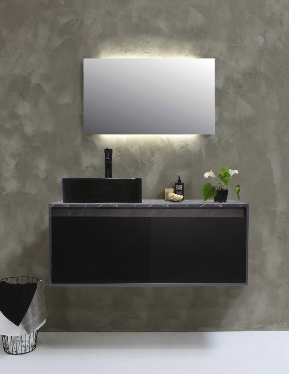 Foto 2 | Mueble Gabinete para Baño Decomobil con Lavabo Minimalista Krabi