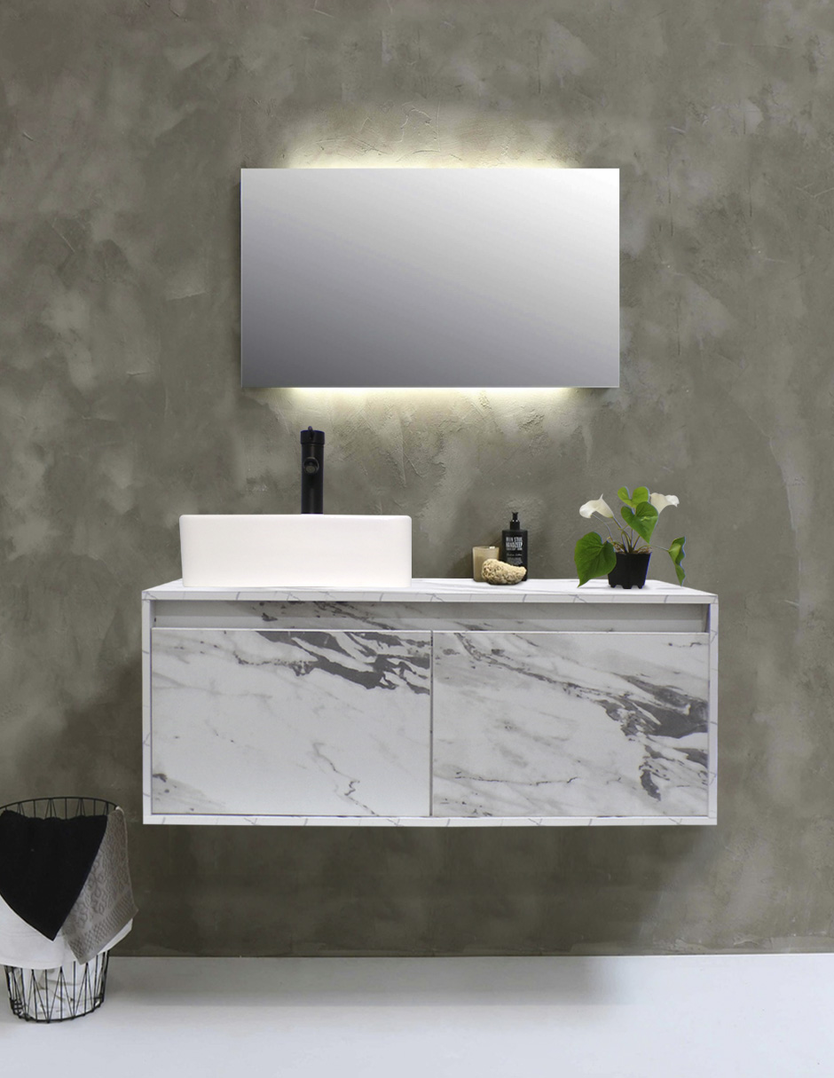 Foto 2 | Mueble Gabinete para Baño Decomobil con Lavabo Minimalista Krabi