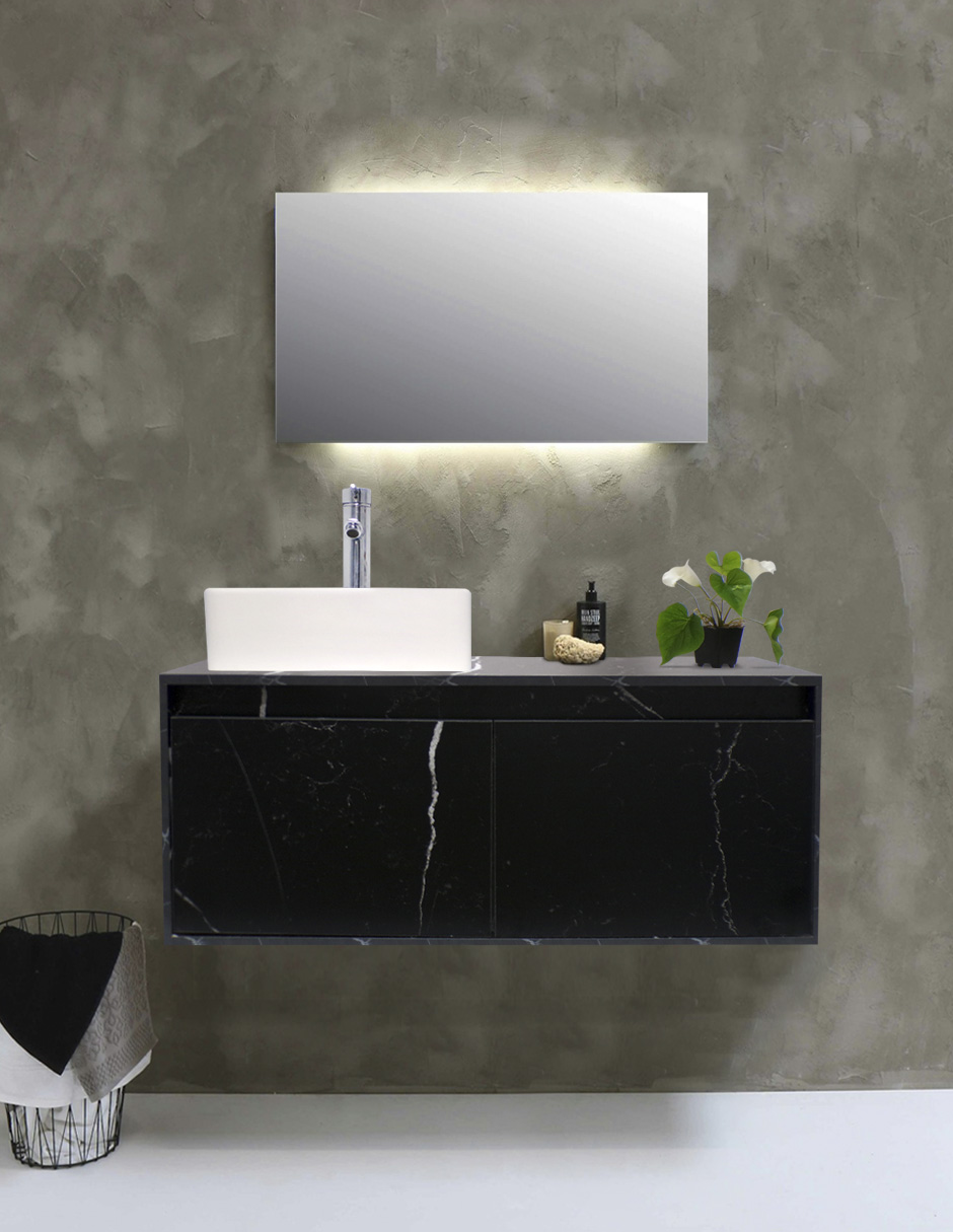 Foto 2 | Mueble Gabinete para Baño Decomobil con Lavabo Minimalista Krabi