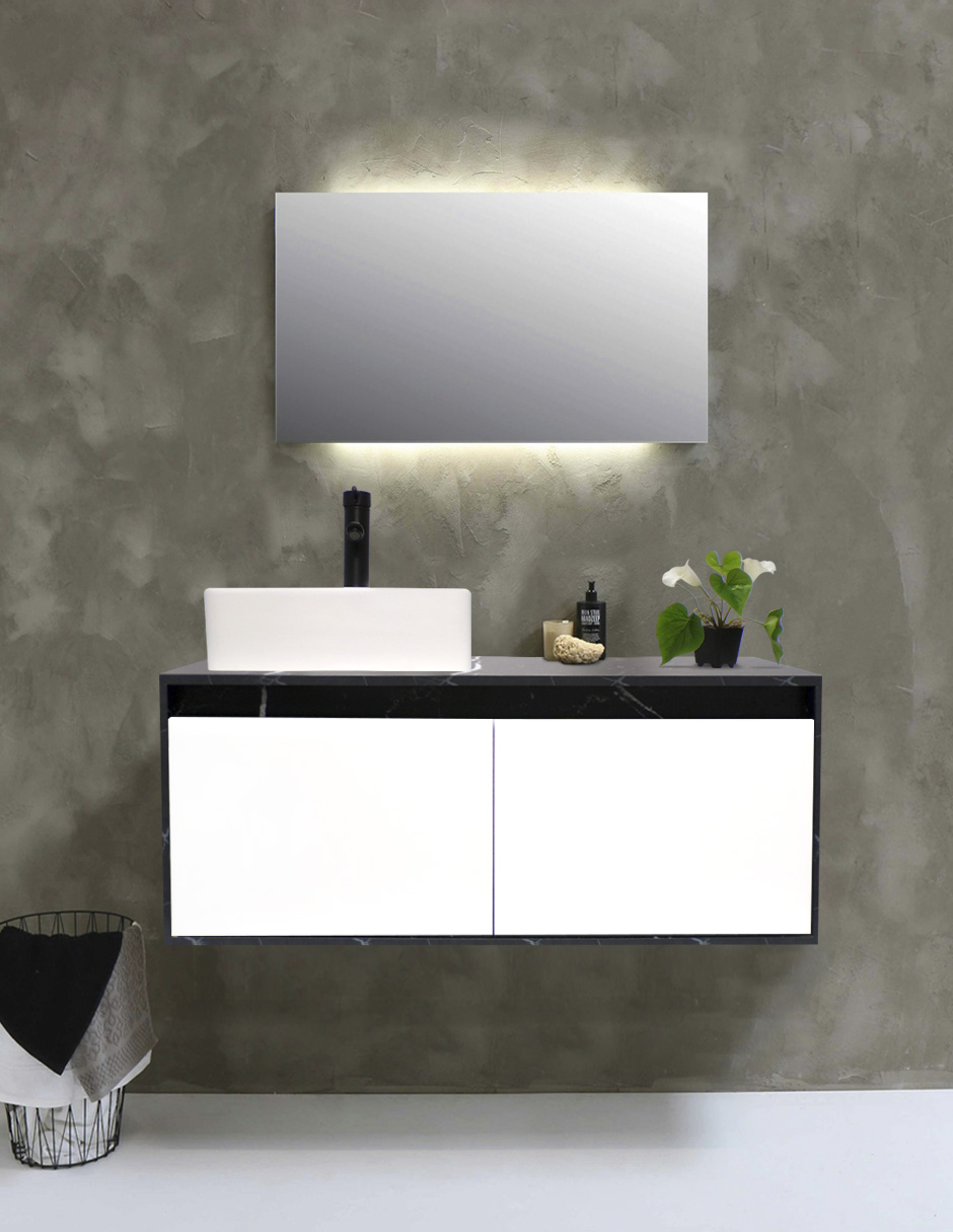 Foto 2 | Mueble Gabinete para Baño Decomobil con Lavabo Minimalista Krabi