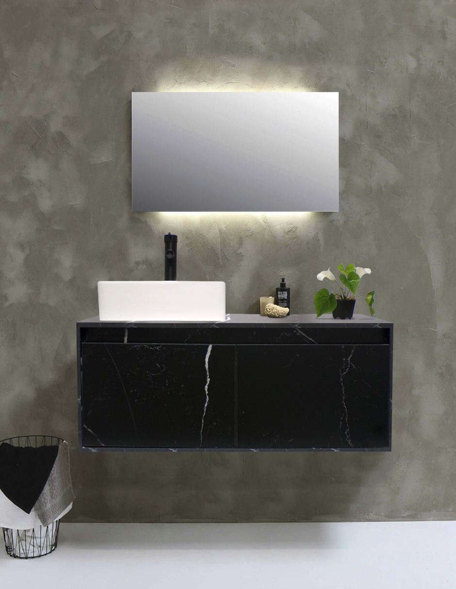 Foto 2 | Mueble Gabinete para Baño Decomobil con Lavabo Minimalista Krabi