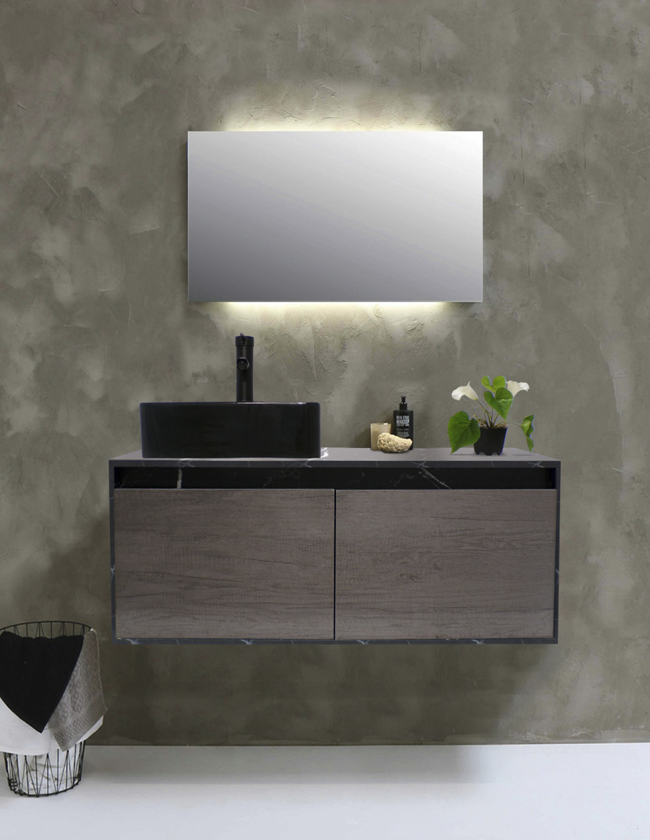 Foto 2 | Mueble Gabinete para Baño Decomobil con Lavabo Minimalista Krabi