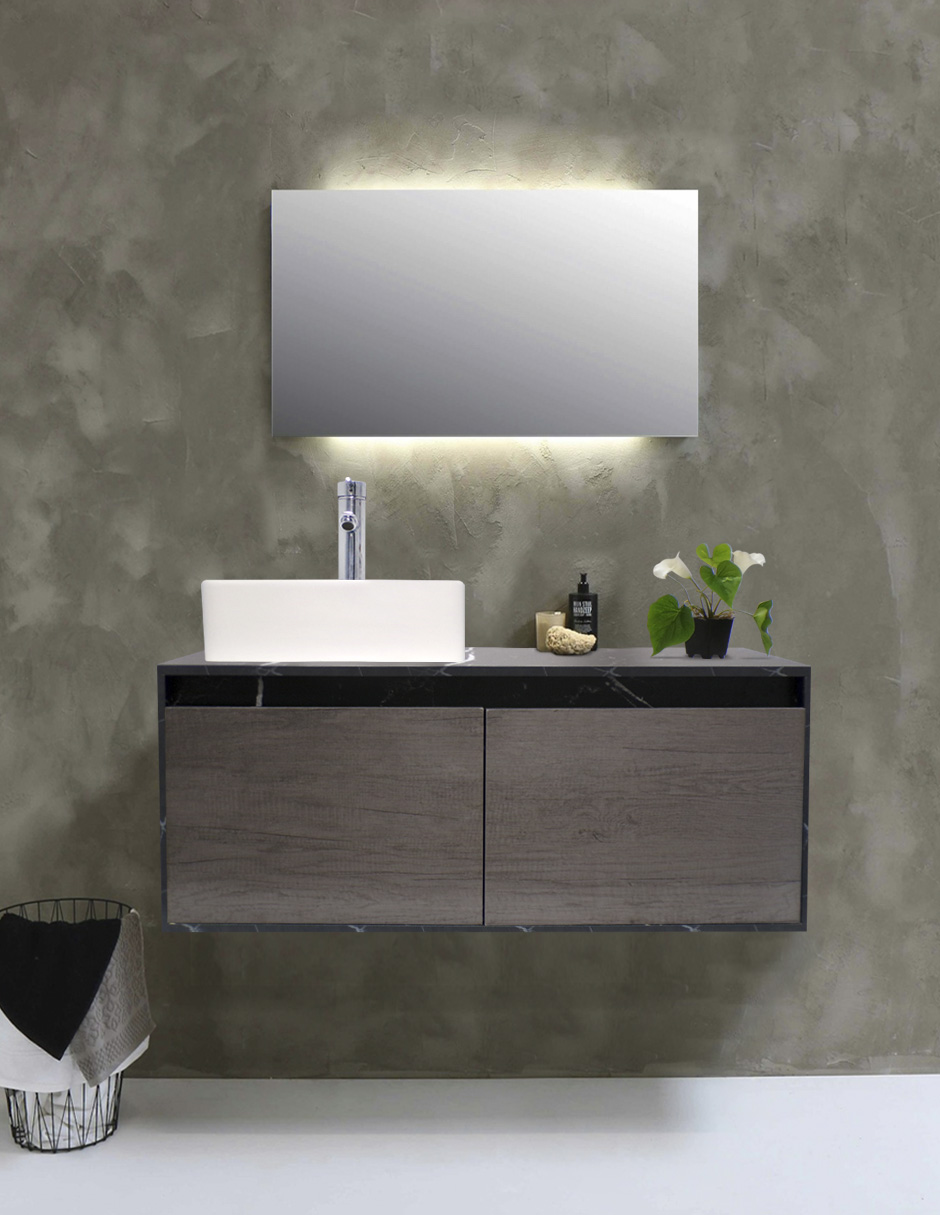 Foto 2 | Mueble Gabinete para Baño Decomobil con Lavabo Minimalista Krabi