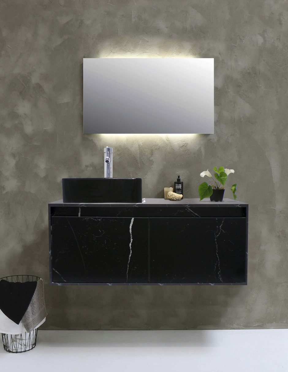 Foto 2 | Mueble Gabinete para Baño Decomobil con Lavabo Minimalista Krabi