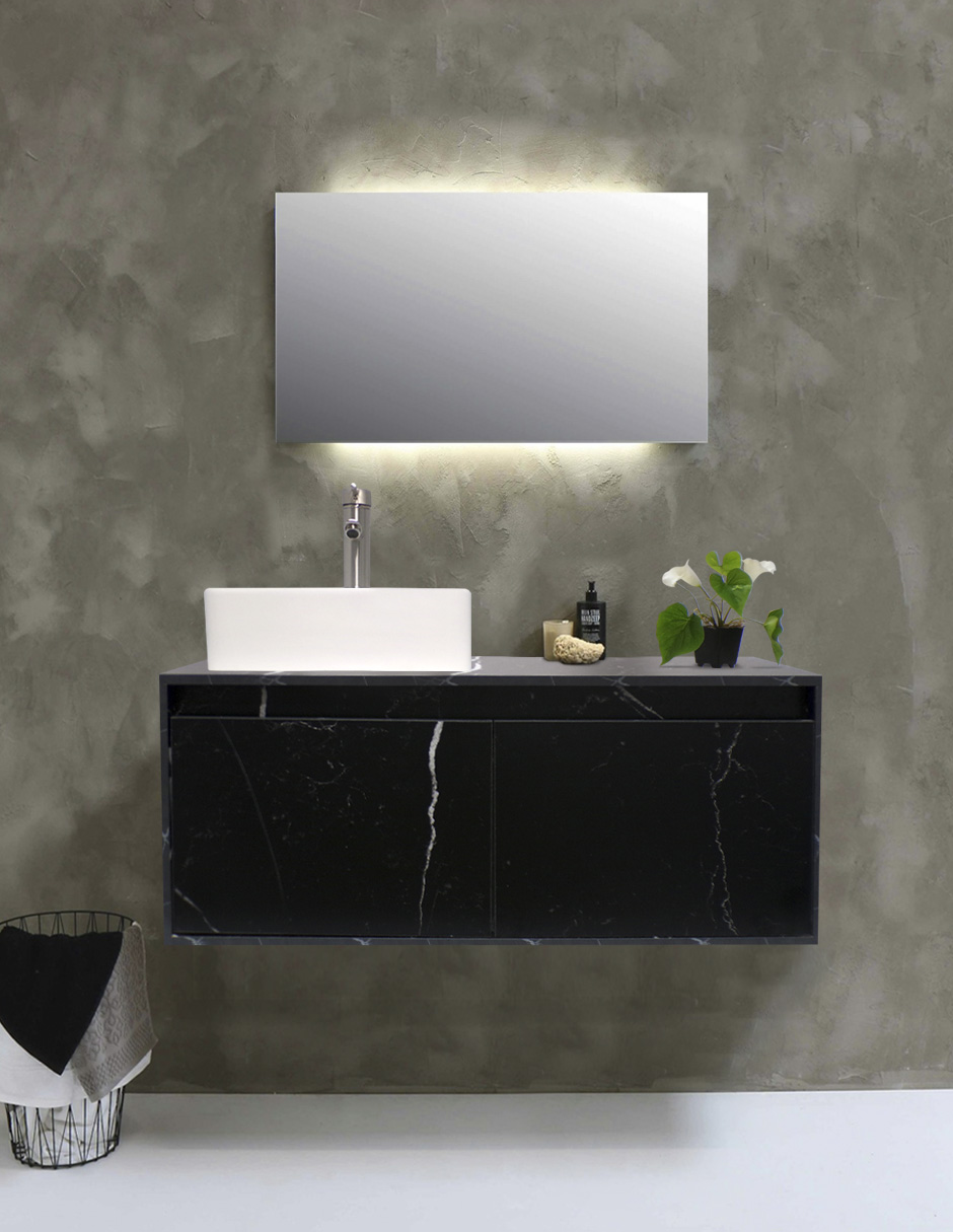 Foto 2 | Mueble Gabinete para Baño Decomobil con Lavabo Minimalista Krabi