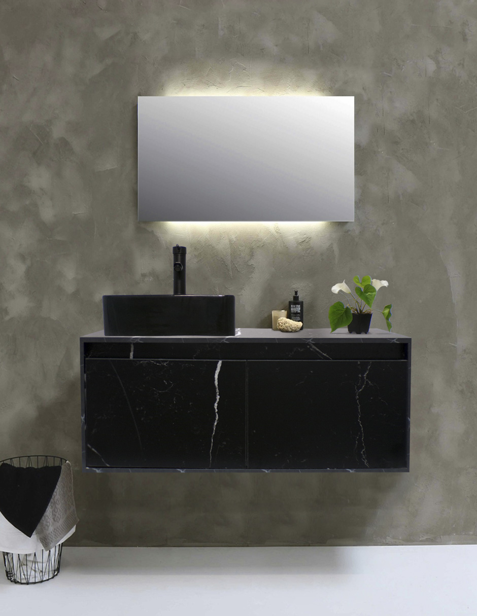 Foto 2 | Mueble Gabinete para Baño Decomobil con Lavabo Minimalista Krabi