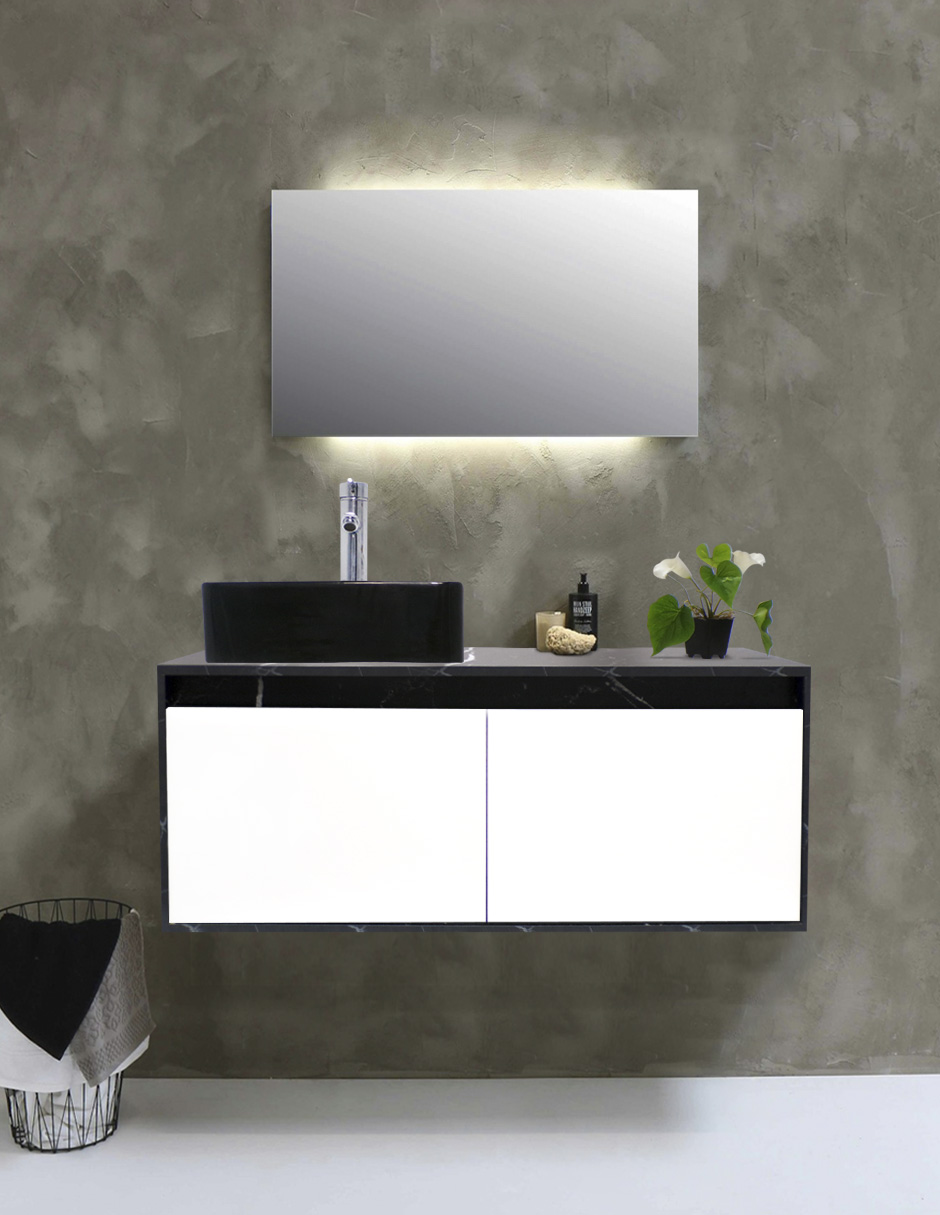 Foto 3 pulgar | Mueble Gabinete para Baño Decomobil con Lavabo Minimalista Krabi