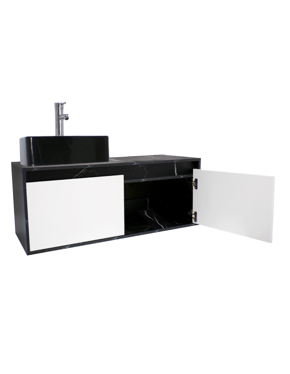 Foto 5 pulgar | Mueble Gabinete para Baño Decomobil con Lavabo Minimalista Krabi