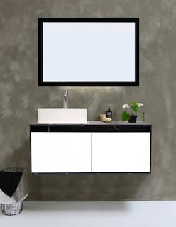 Foto 2 | Gabinete con Lavabo Decomobil y Espejo Decorativo para Baño