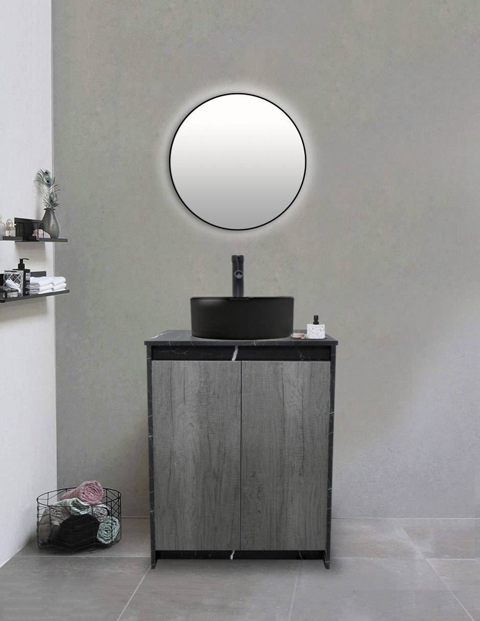 Foto 2 | Gabinete Para Baño Con Lavabo Y Llave Minimalista Varenna