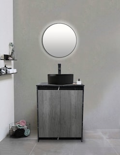 Foto 2 | Gabinete Para Baño Con Lavabo Y Llave Minimalista Varenna