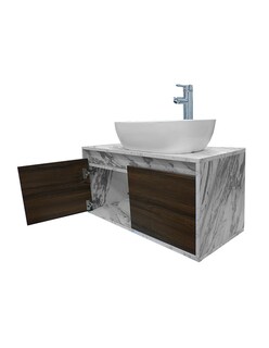 Foto 5 | Gabinete Para Baño Con Lavabo Y Monomando Simone
