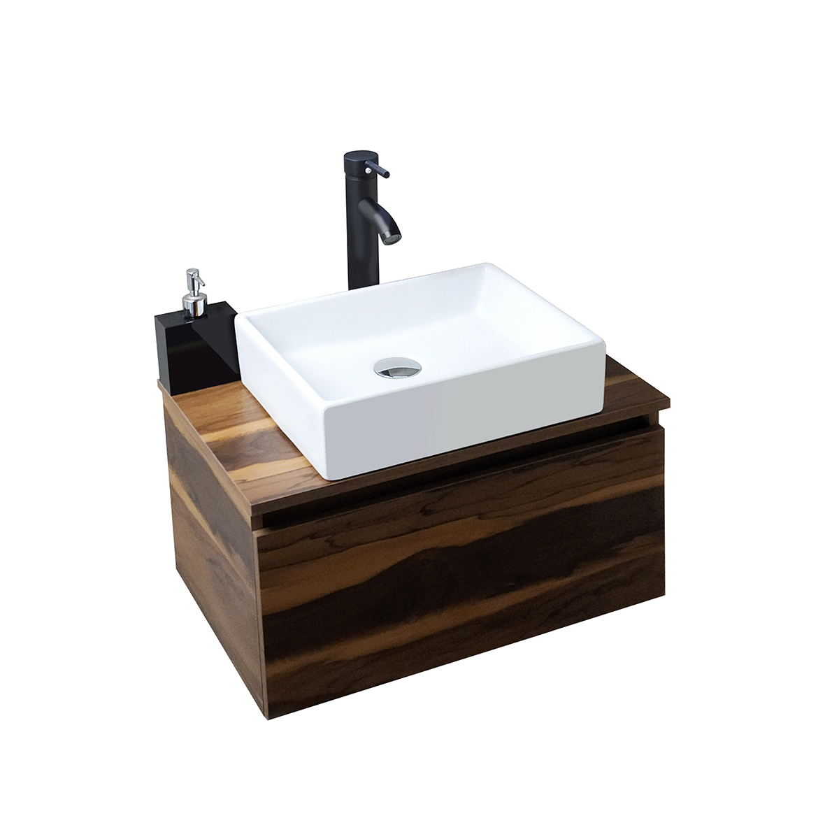 Mueble para Lavabo Esatto Marrón