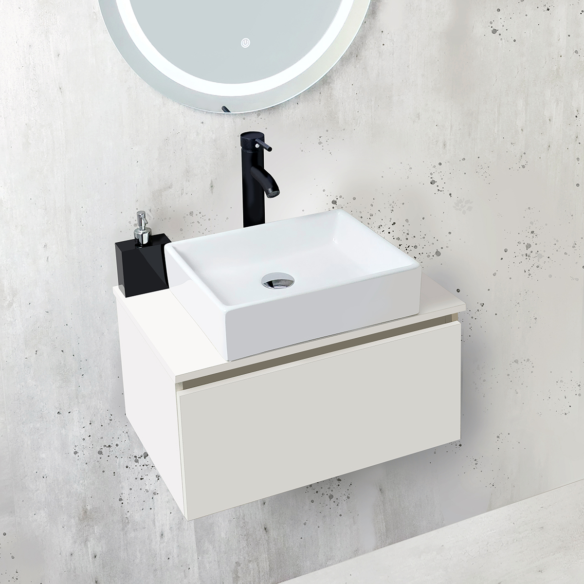 Foto 2 | Mueble para Lavabo Esatto Blanco