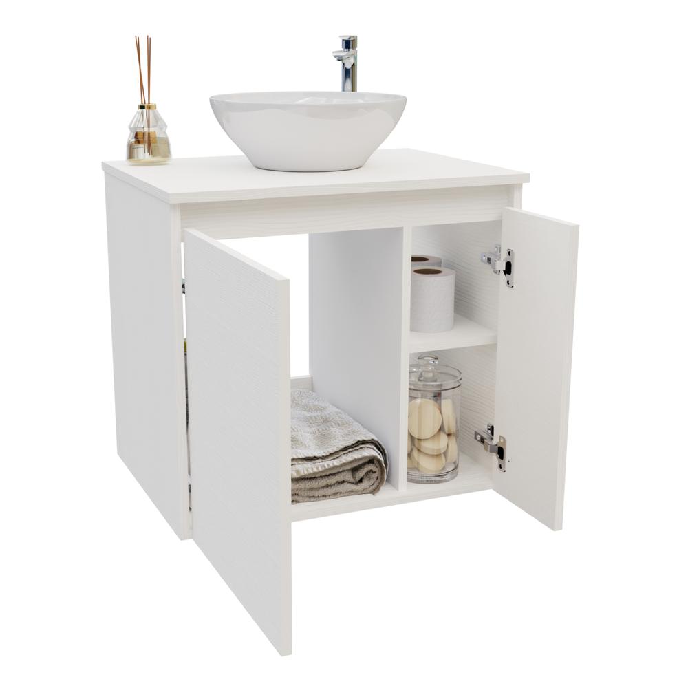 Foto 5 pulgar | Mueble Lavamanos Elevado Maderkit Guali Blanco