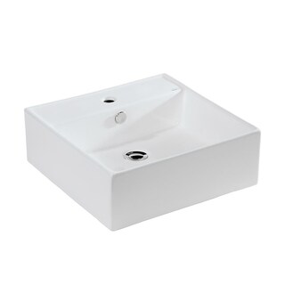 Foto 1 | Lavabo Ovalin Urrea Para Empotrar Cassia Blanco Ceramica