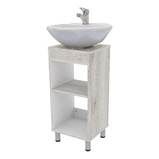 Foto 4 | Gabinete De Baño Para Lavabo Dena Maderkit Ceniza S/p
