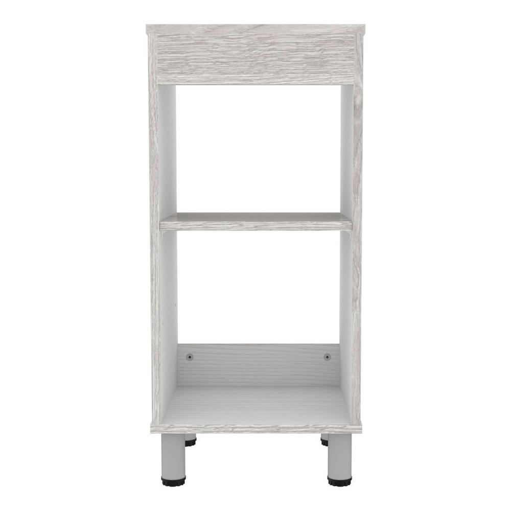 Foto 6 pulgar | Gabinete De Baño Para Lavabo Dena Maderkit Ceniza S/p