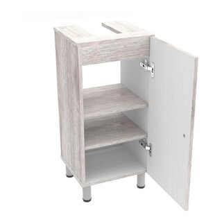 Foto 6 | Gabinete De Baño Para Lavabo Dena Maderkit Ceniza C/p